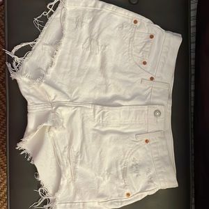 Levi’s 501 high rise shorts